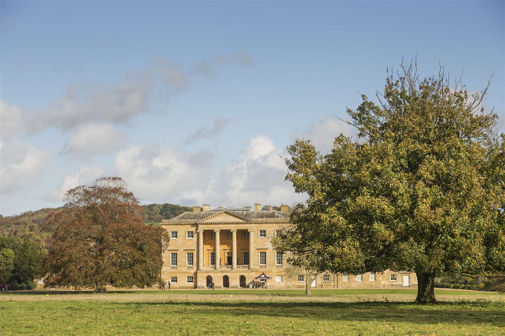 The west front of Basildon Park