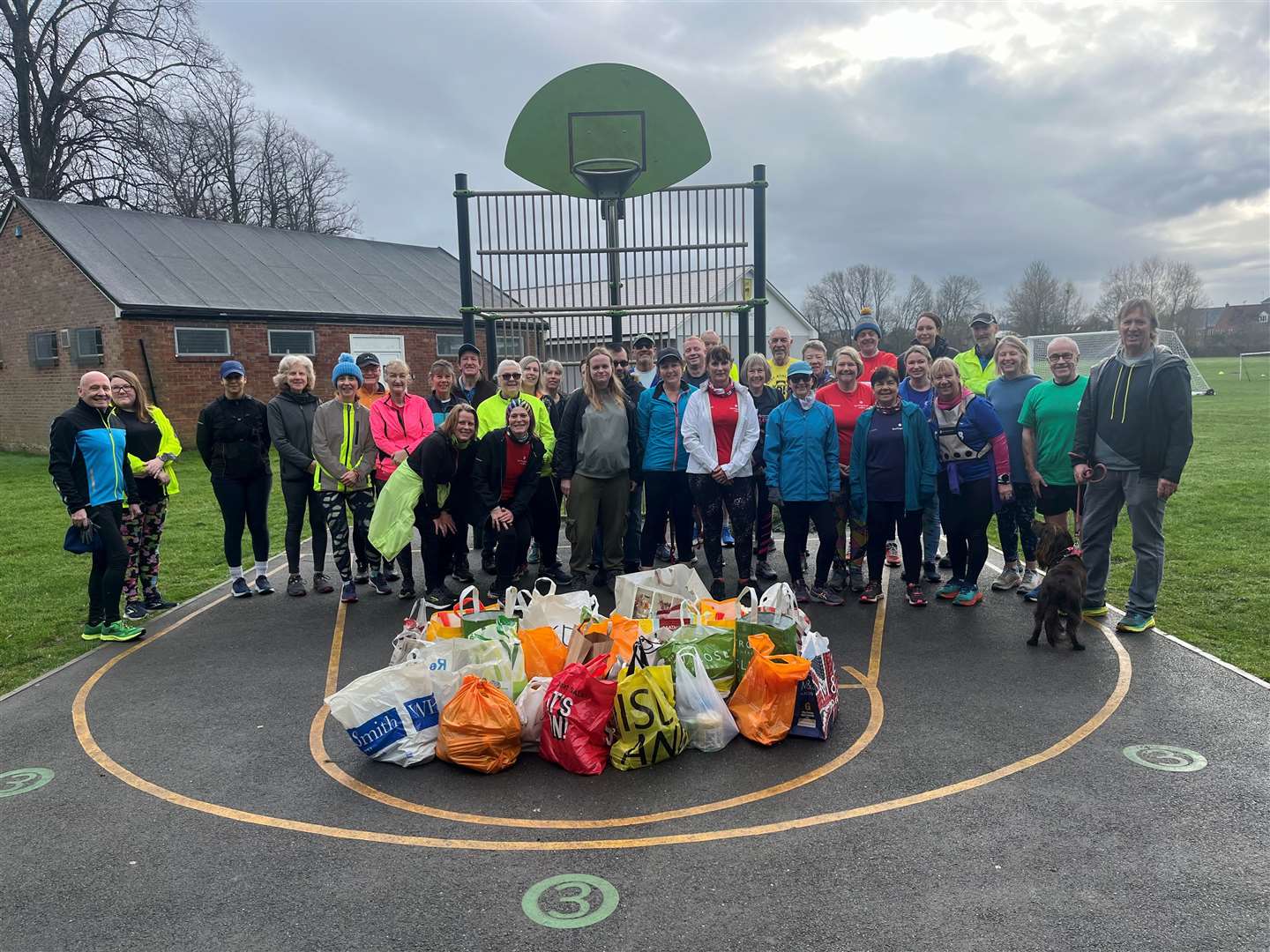 More than 130kg of supplies was collected in the RunTogether West Berkshire food bank run