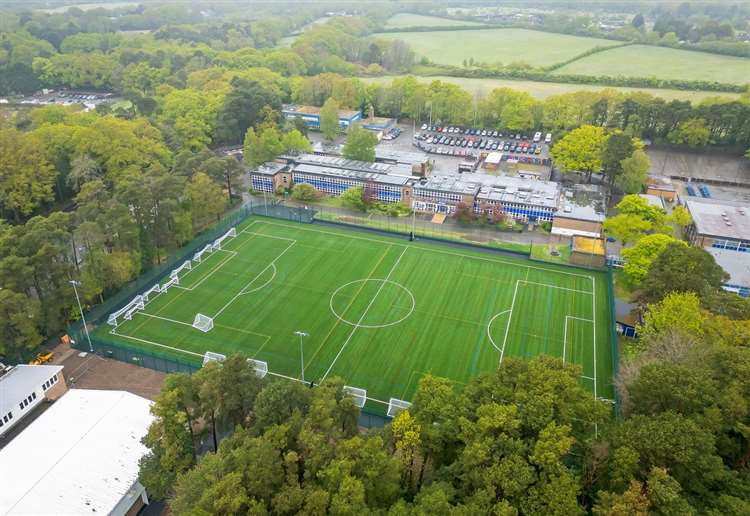 Game on as school unveils new 3G pitch