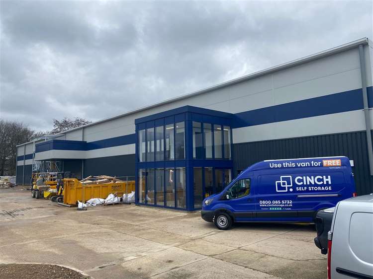 Newbury Cinch Storage is now open