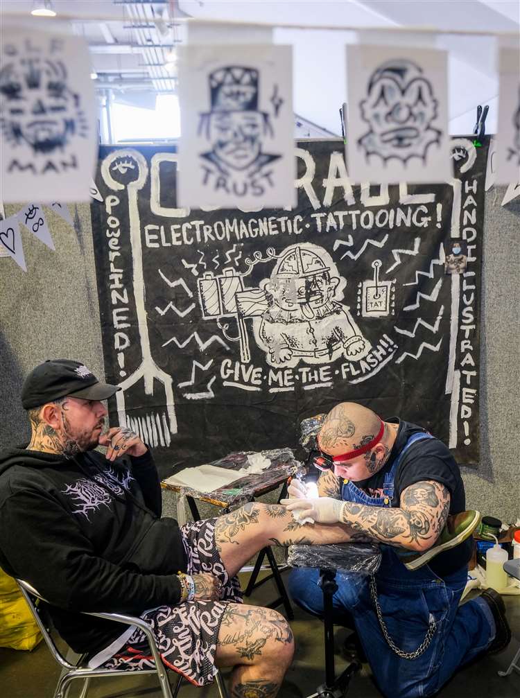 Acclaimed Tattoo Convention Receives High Praise as Artists and Enthusiasts Gather in Newbury 10 Tattoo convention - Connor Humphreys