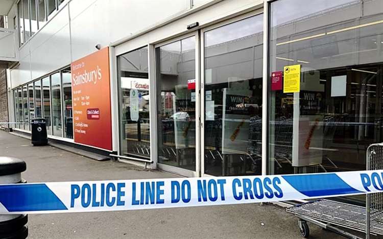Attempted raid at Sainsbury's