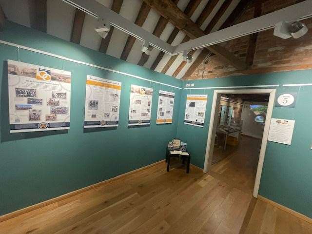Newbury Road Club's exhibit at the West Berkshire Museum