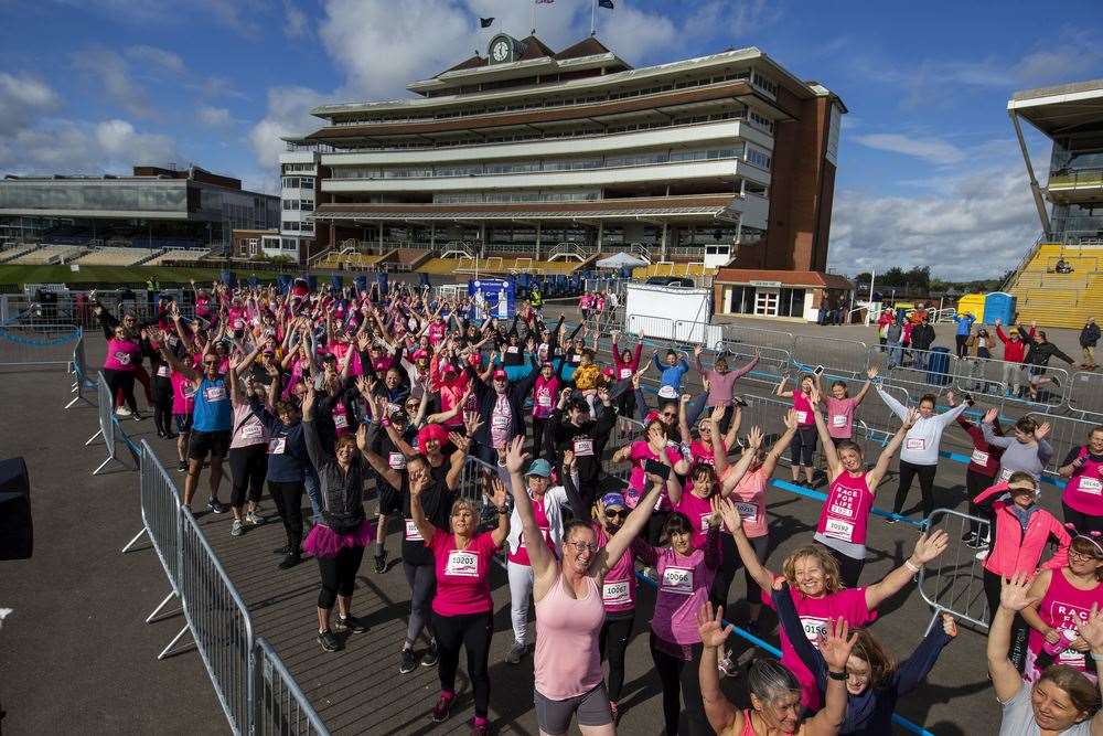 Crowds turned up today, to fight for a great cause.