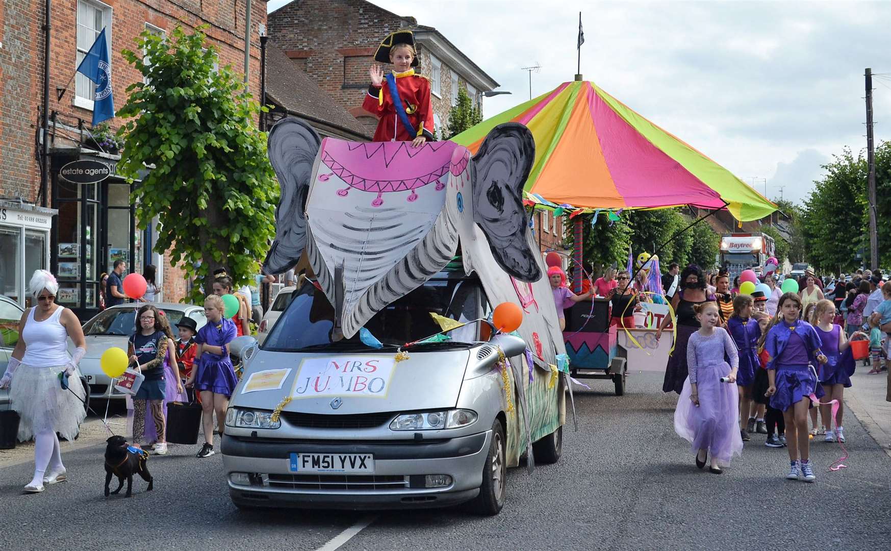 The 2019 Hungerford carnival parade