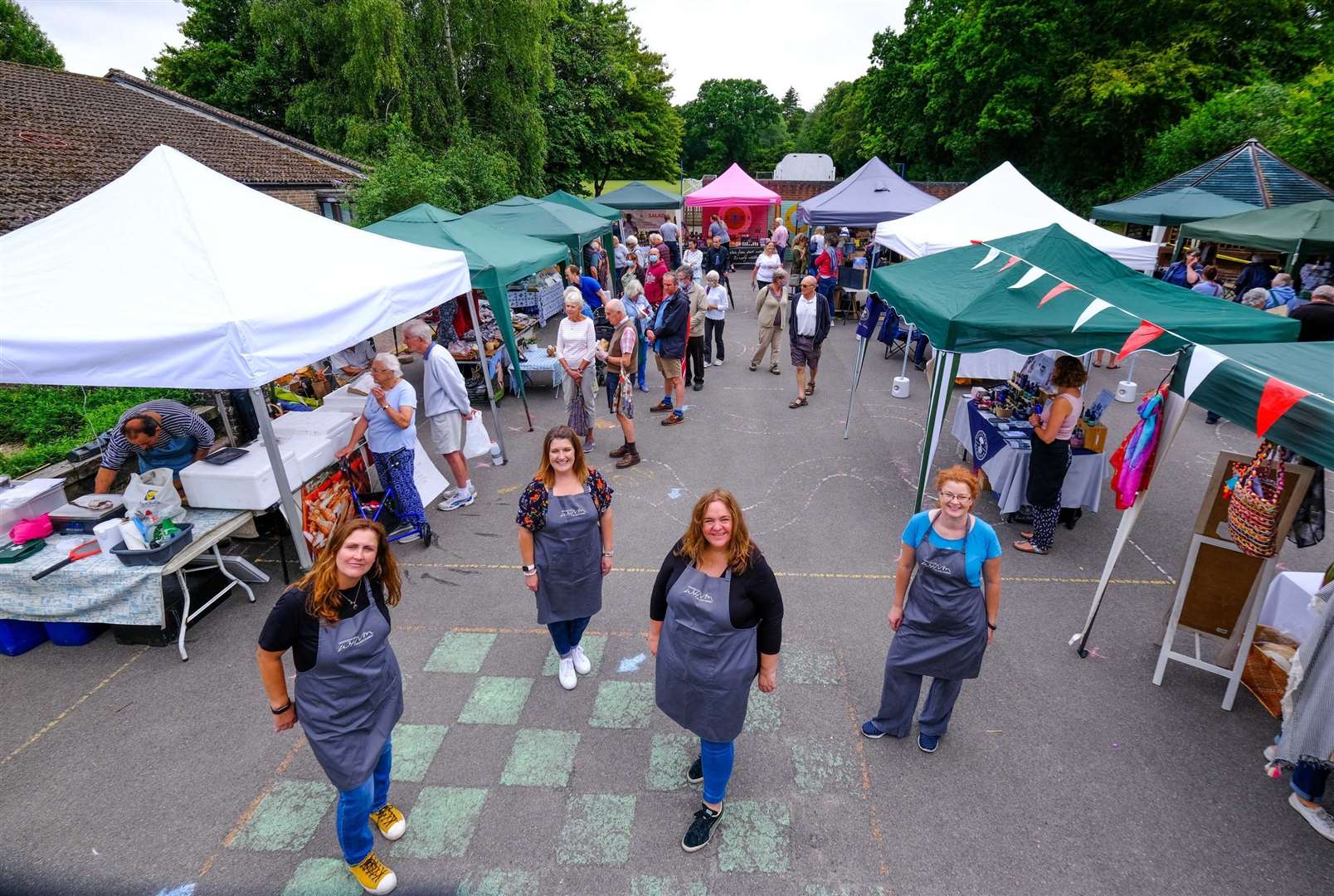The Woolton Hill market. (53191095)