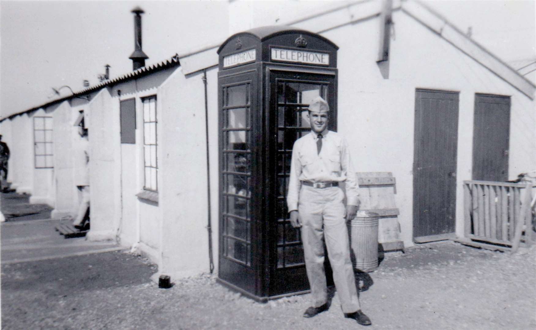 George Tiss at RAF Greenham Common in June 1952