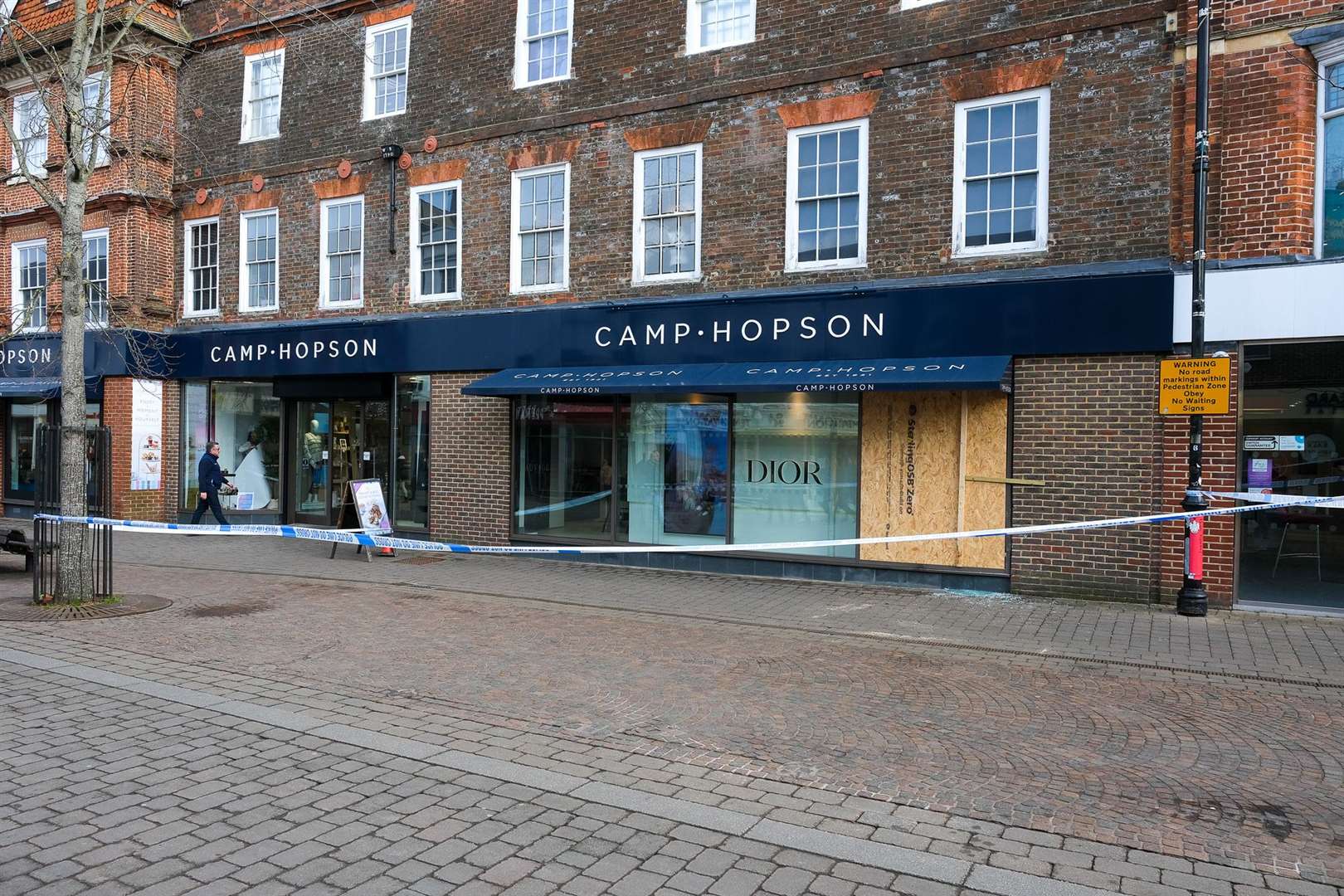 Camp Hopson was broken into in the early hours of this morning