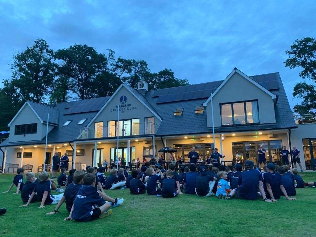 Junior awards night at Falkland