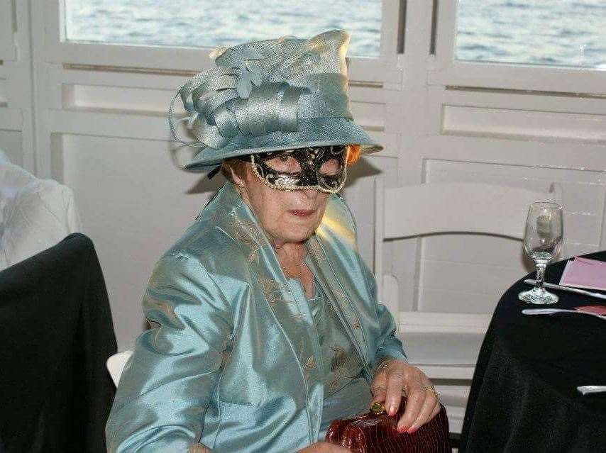 Ruth at Alison's wedding in 2012
