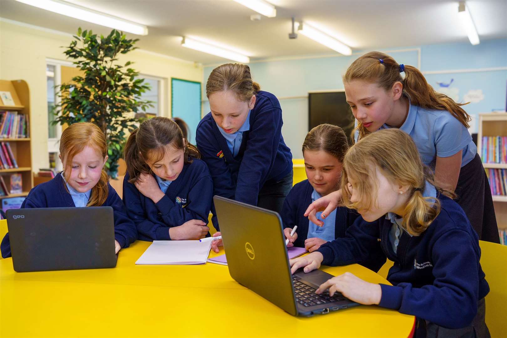The Schools of Woolton Hill's Year 5 young journalists
