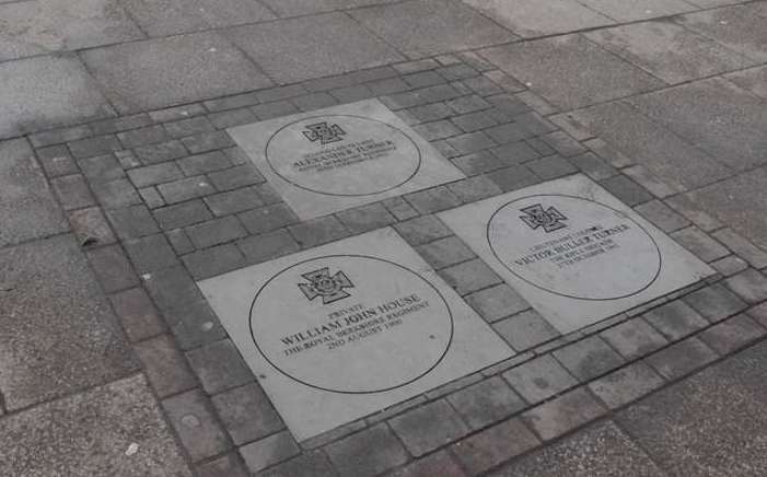 Victoria Cross memorial stones