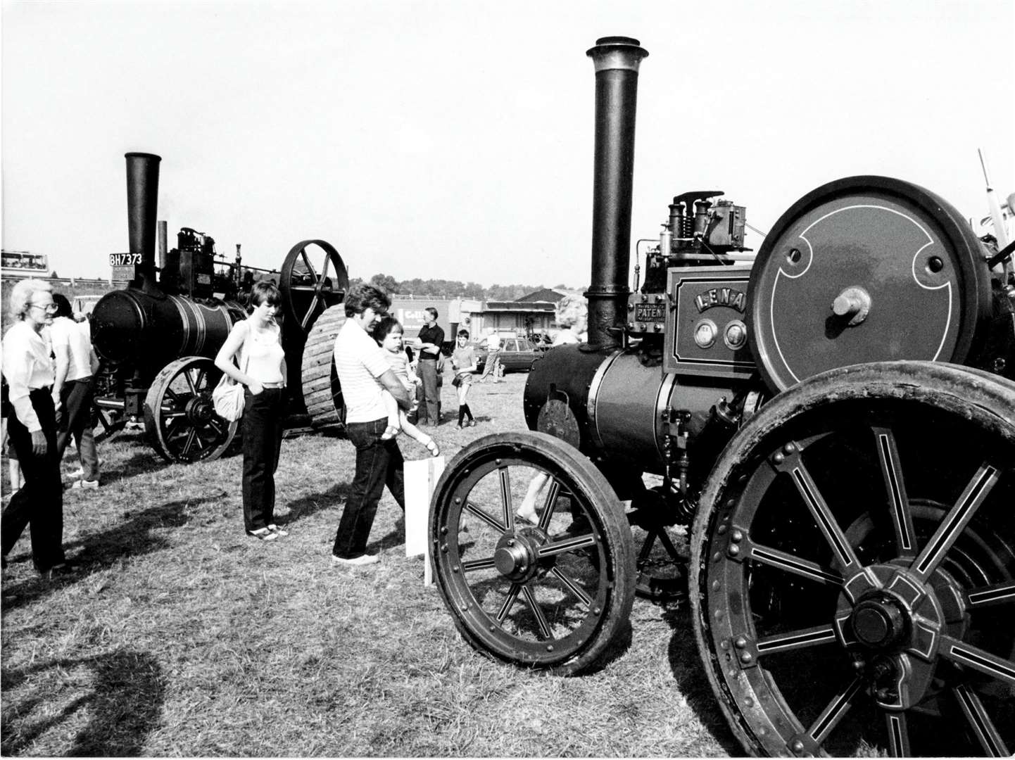 Agricultural machinery on show in 1982