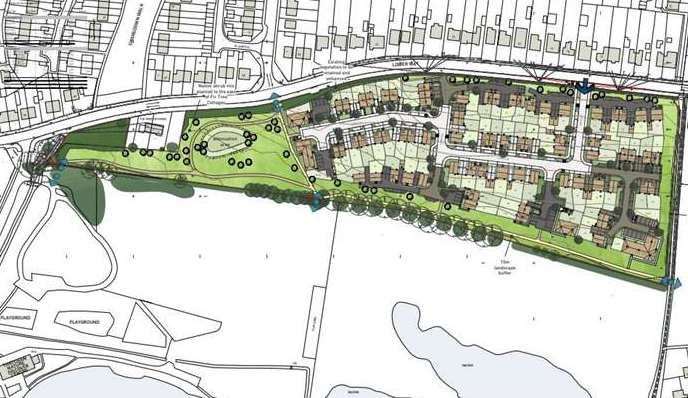 Lower Way development plans in Thatcham. Picture: Persimmon Homes