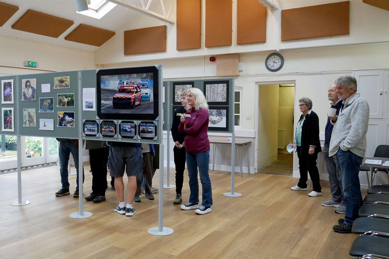 Around 200 visitors attended this year's Kingsclere Photo Club annual exhibition