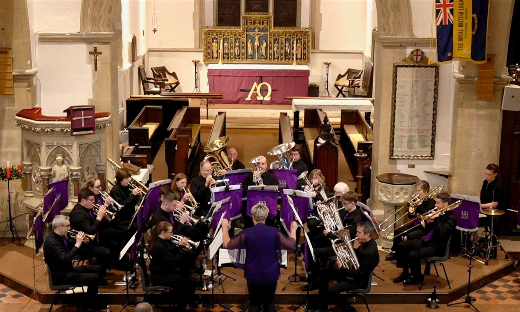 Cold Ash Brass are performing at Thatcham Baptist Church this Saturday