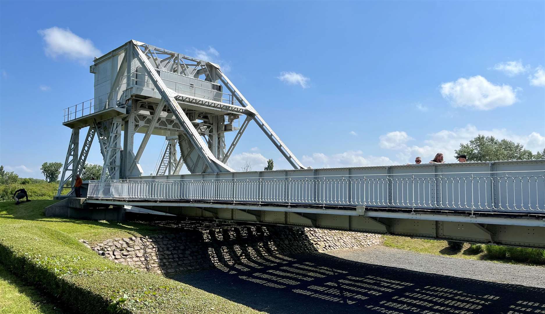The original Pegasus Bridge. Credit: Mirek Gosney