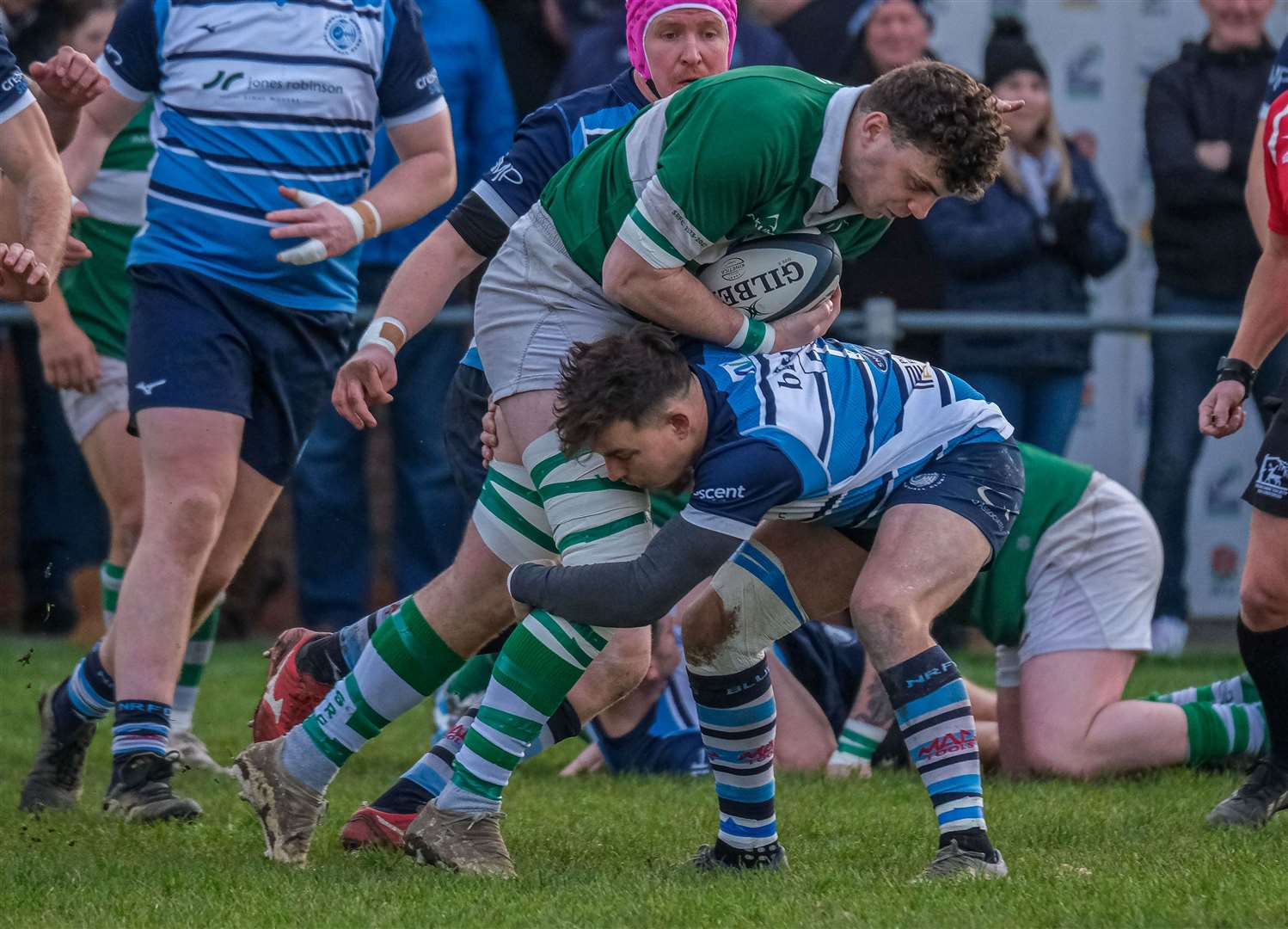 Blues had to remain resolute as the visitors looked to force a way back into the game