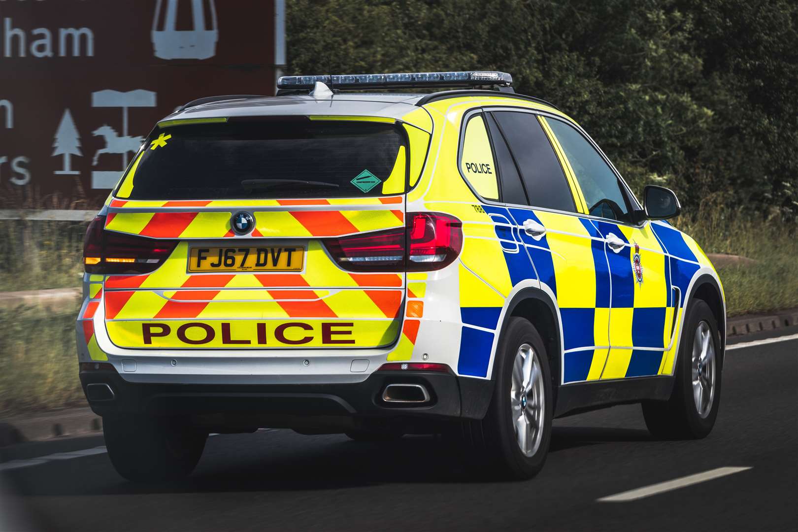 Hampshire Police are in attendance