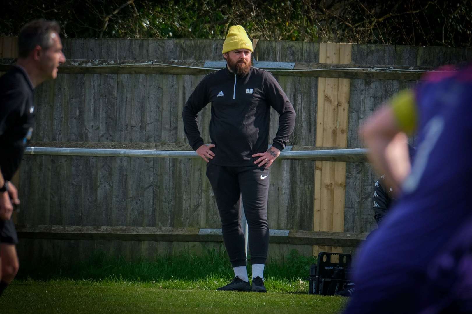 Departing manager Ben Dillon
