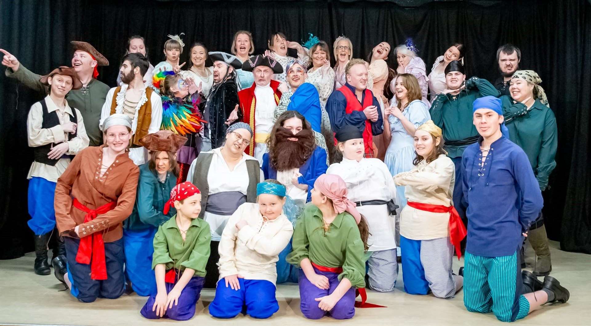 KATS cast in the spirit for Treasure Island photo Mikaela Wild