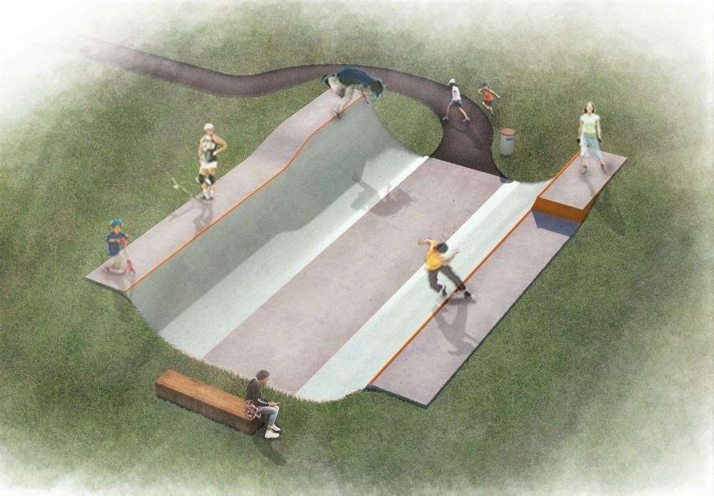 Designs for skate ramp redevelopment