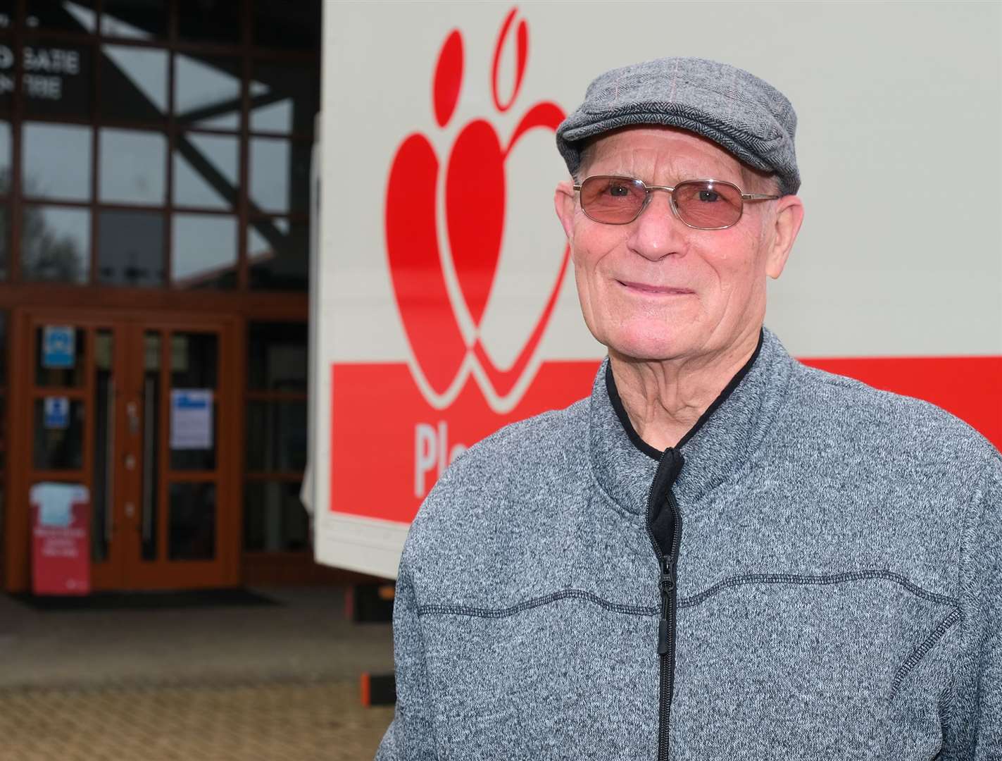 Mr White has been donating blood since the late 1950s.