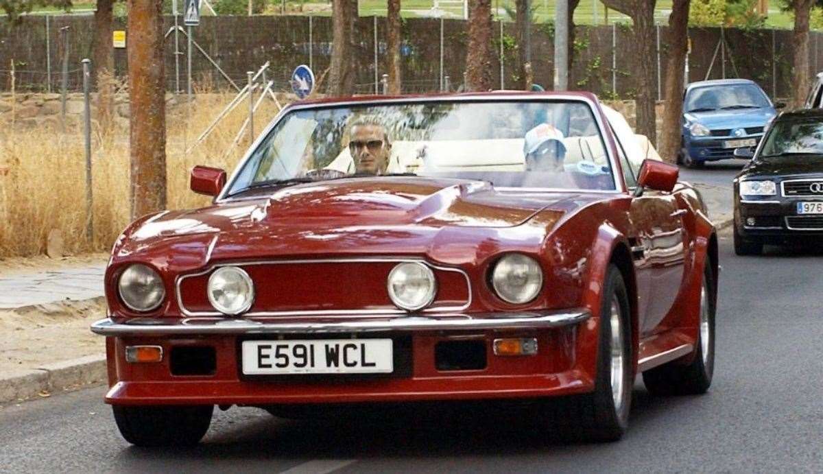David and Victoria Beckham's Aston Martin carried a price tag of almost half a million pounds