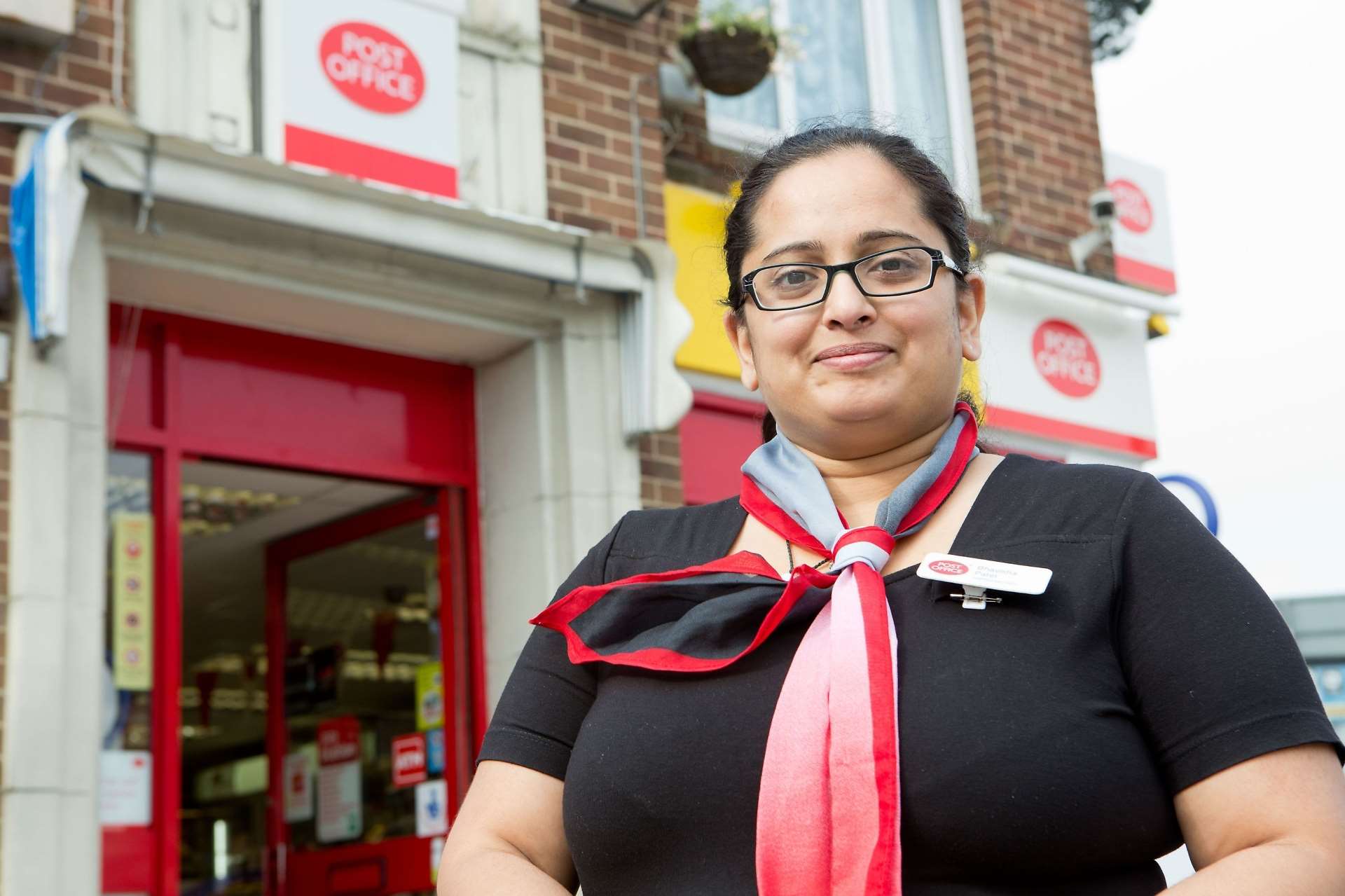 Postmaster Bhavisha Patel