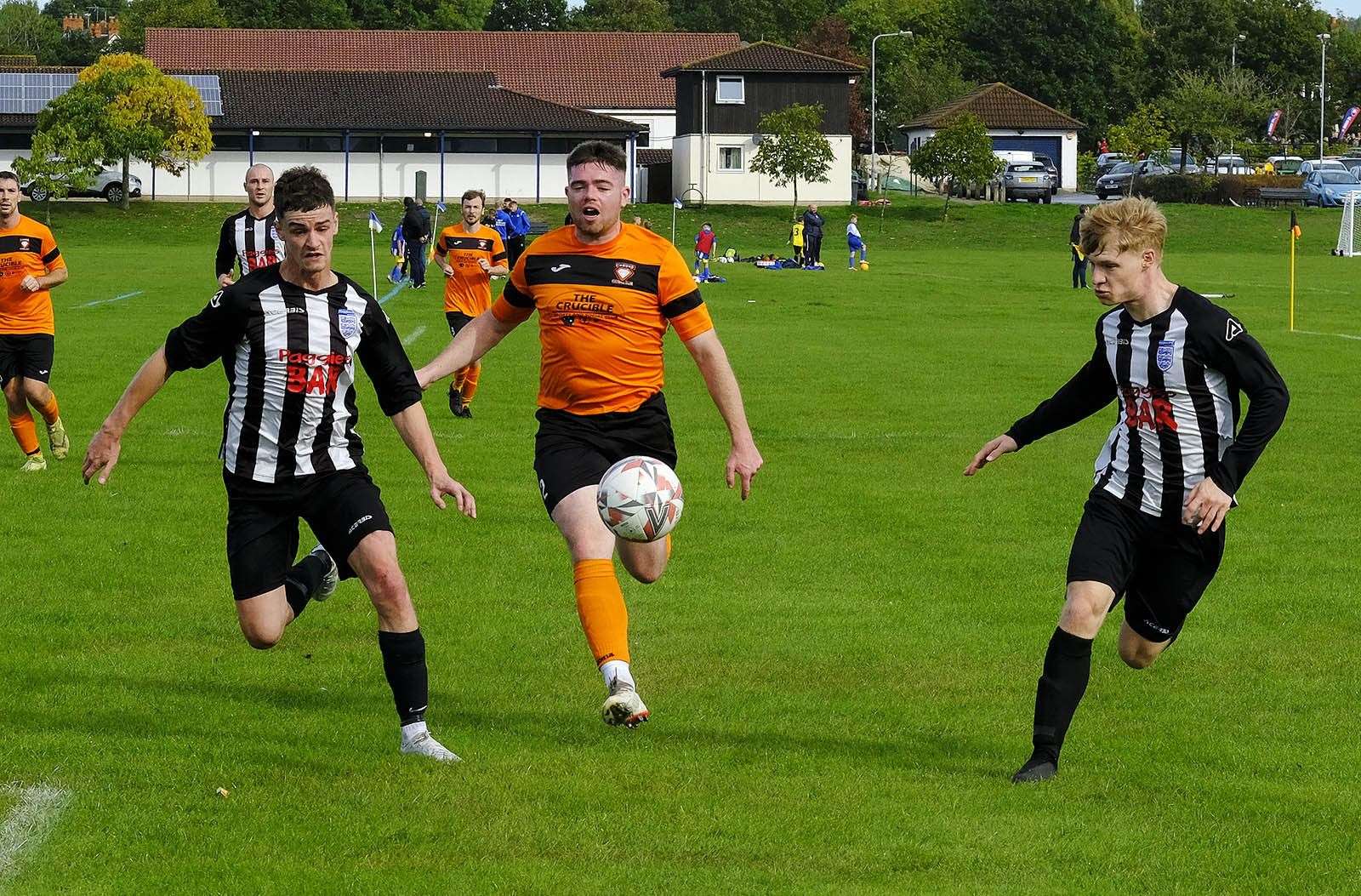 Paggies on the attack in the first half