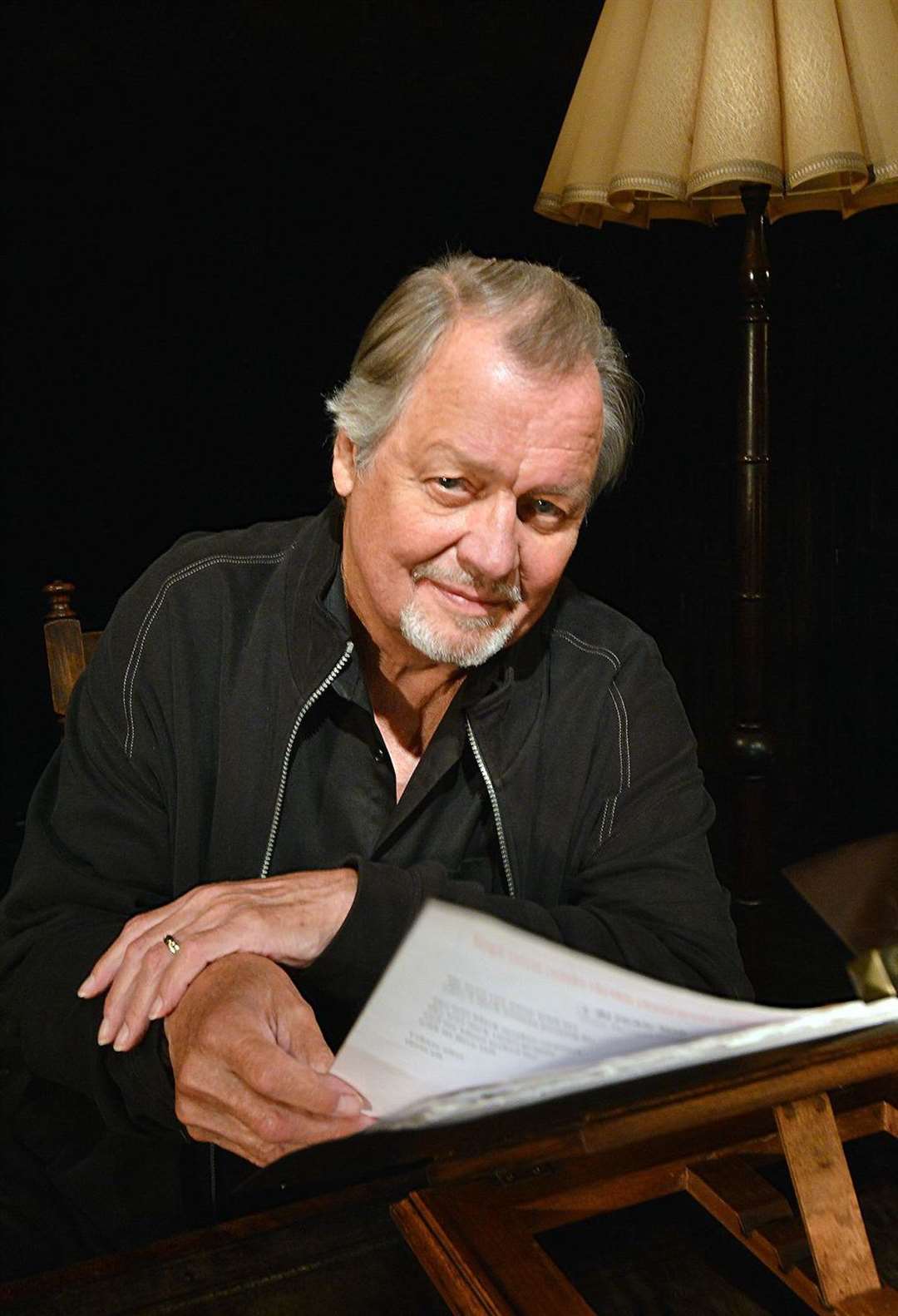 David Soul at The Watermill in 2015, picture by Newbury Weekly News photographer Geoff Fletcher