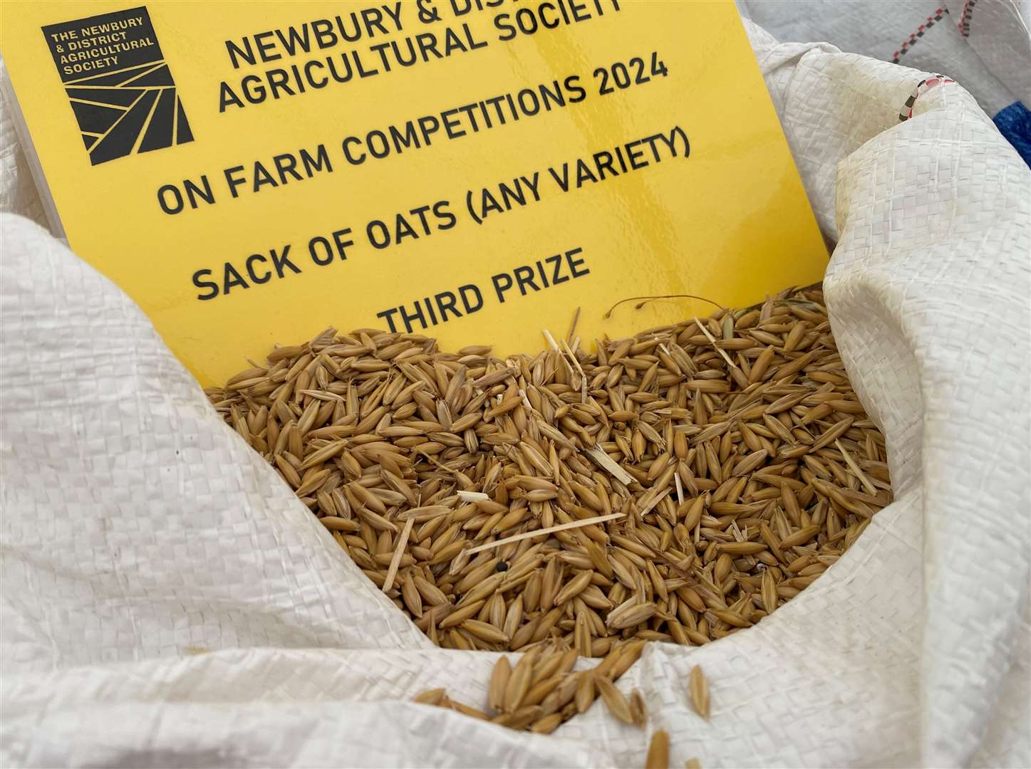 The Newbury and District Agricultural Society invited farmers to enter their harvests into contests at the Newbury Show with prizes awarded to the very best