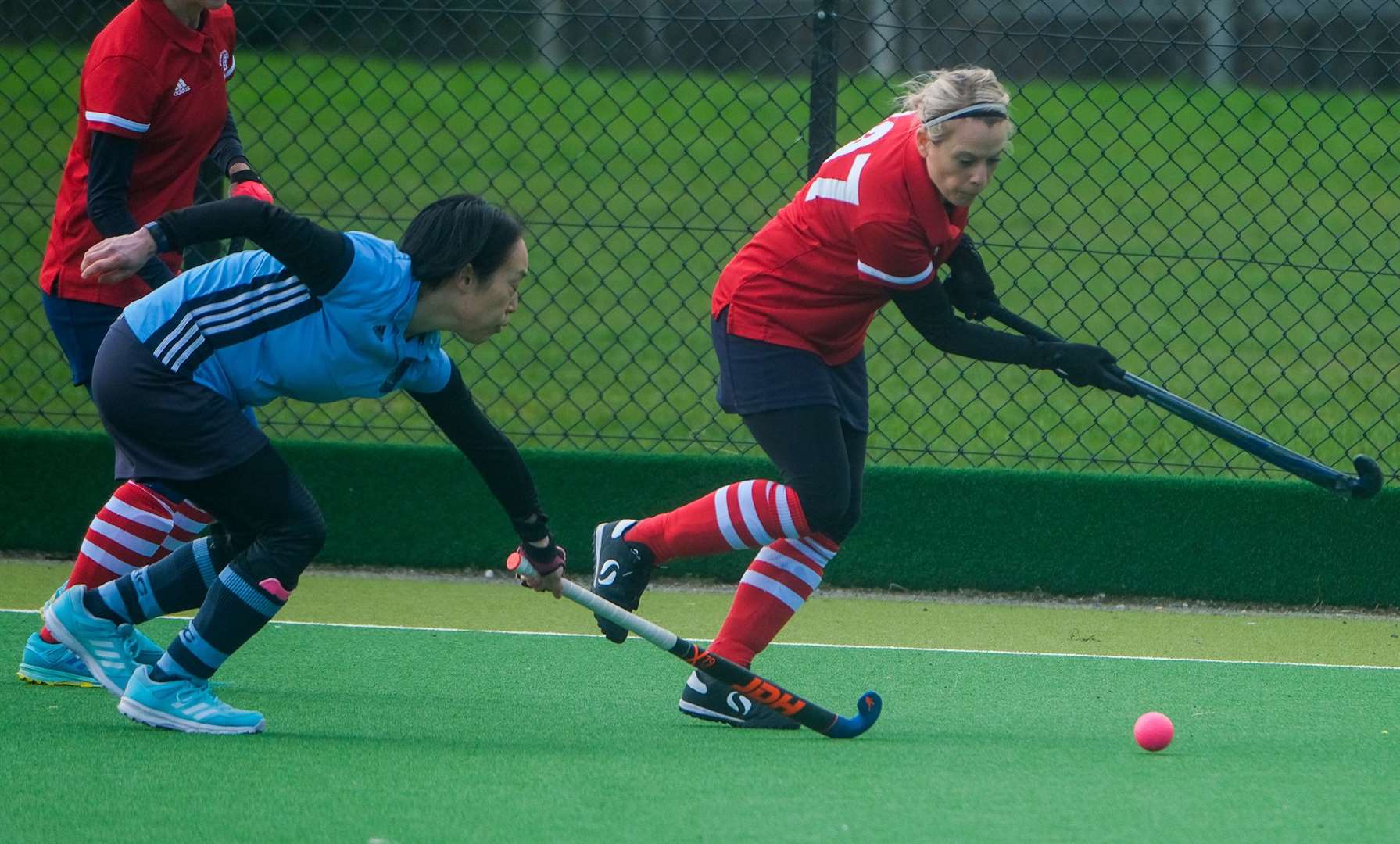 Amelie Ross scored for the women's fifths