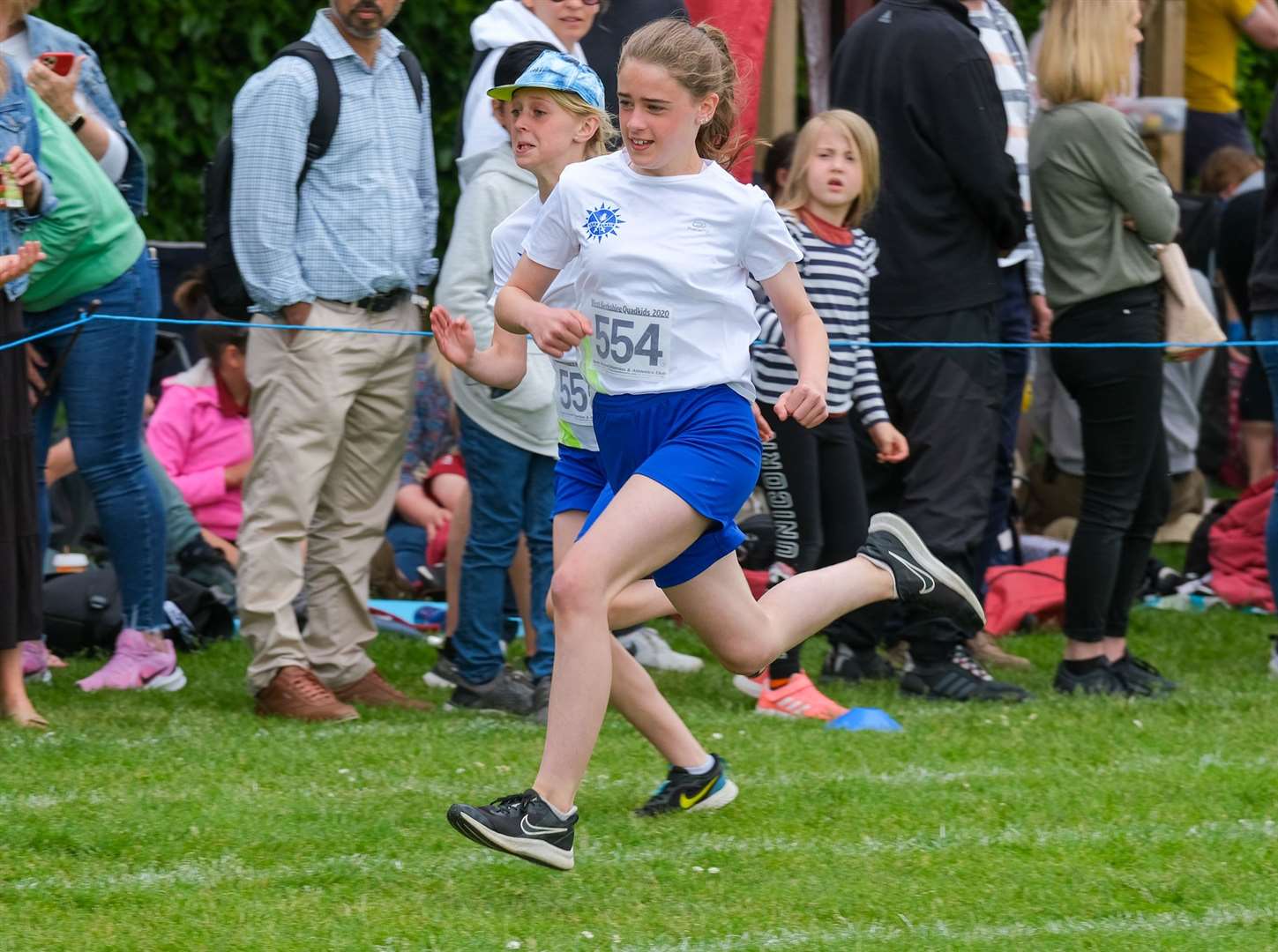 75m sprint for the Year 5&6 Girls - John Rankin School