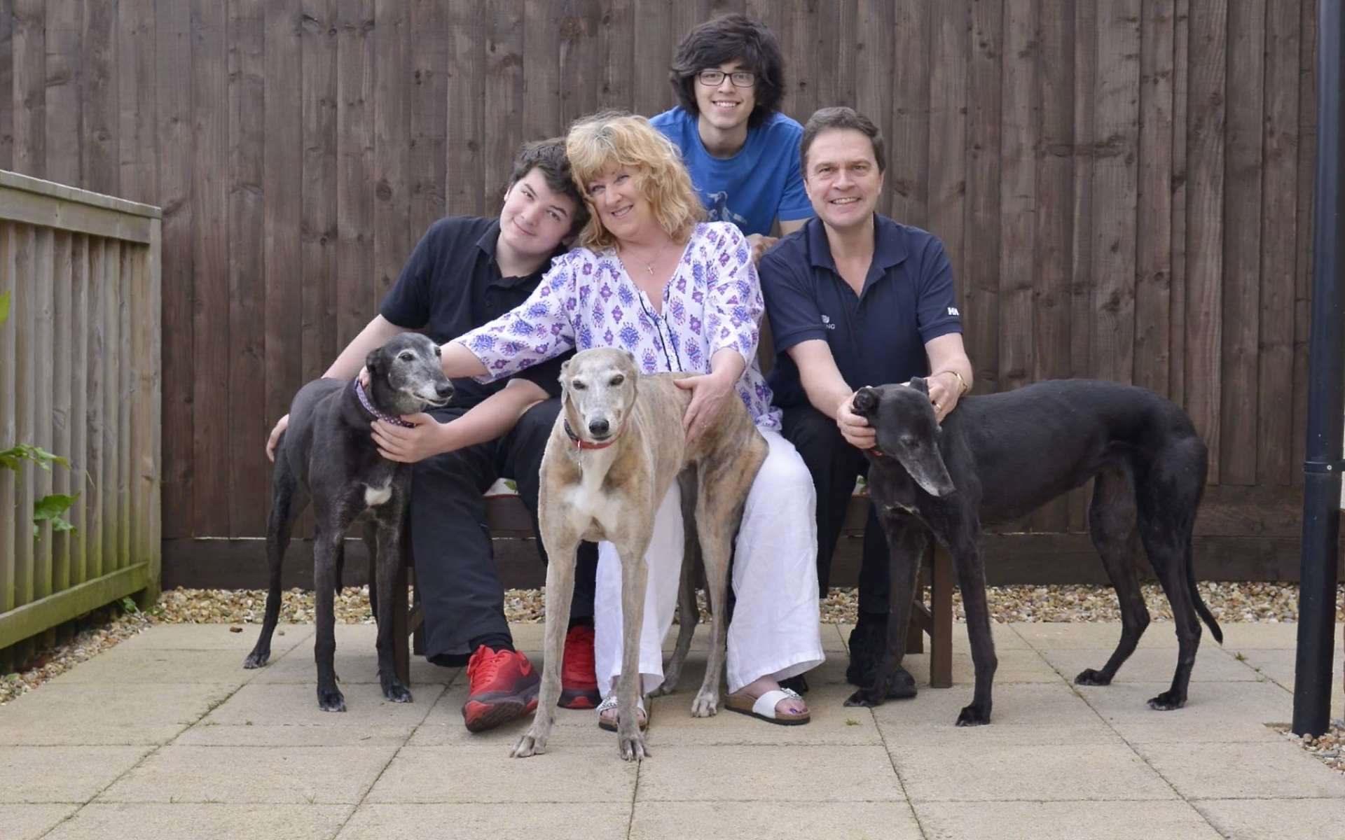 Fiona and her family