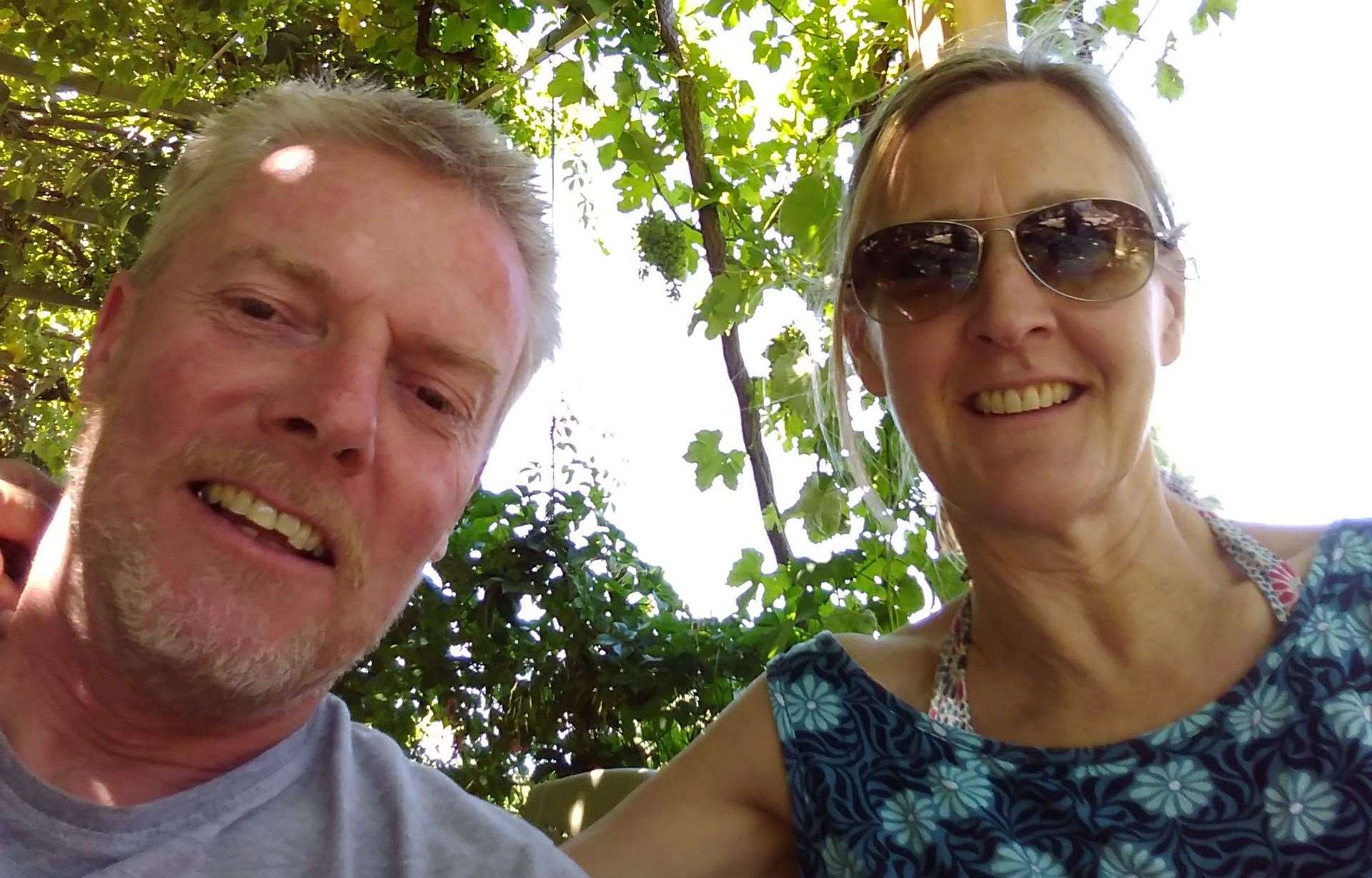 Simon and Mandy Barter — it was all smiles, until it wasn’t