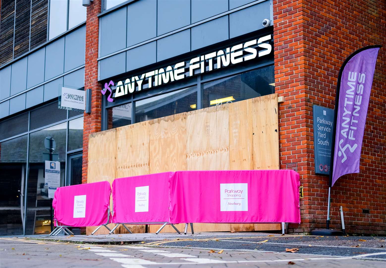 Anytime fitness in Parkway has closed