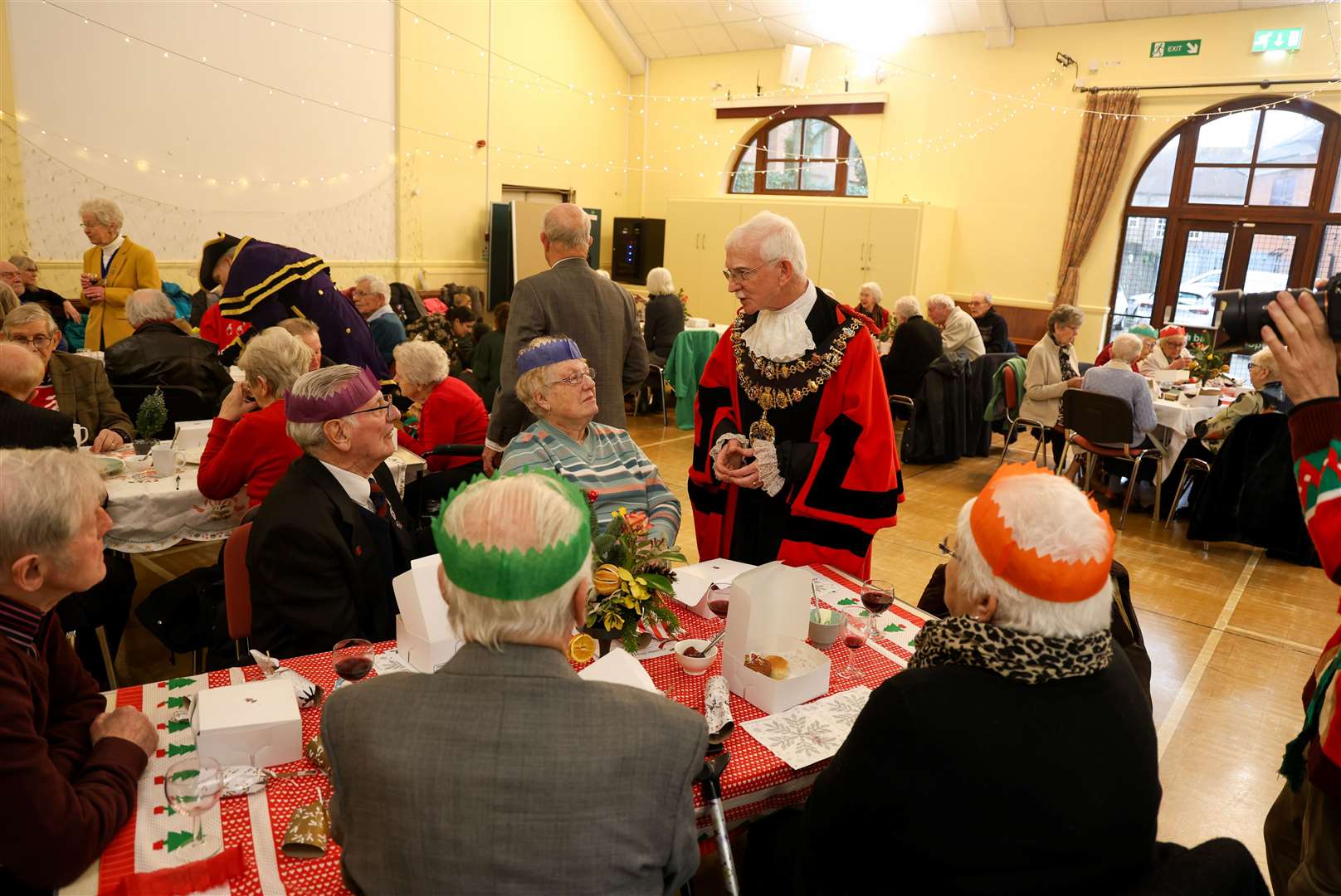 Newbury mayor’s Christmas tea party 2024
