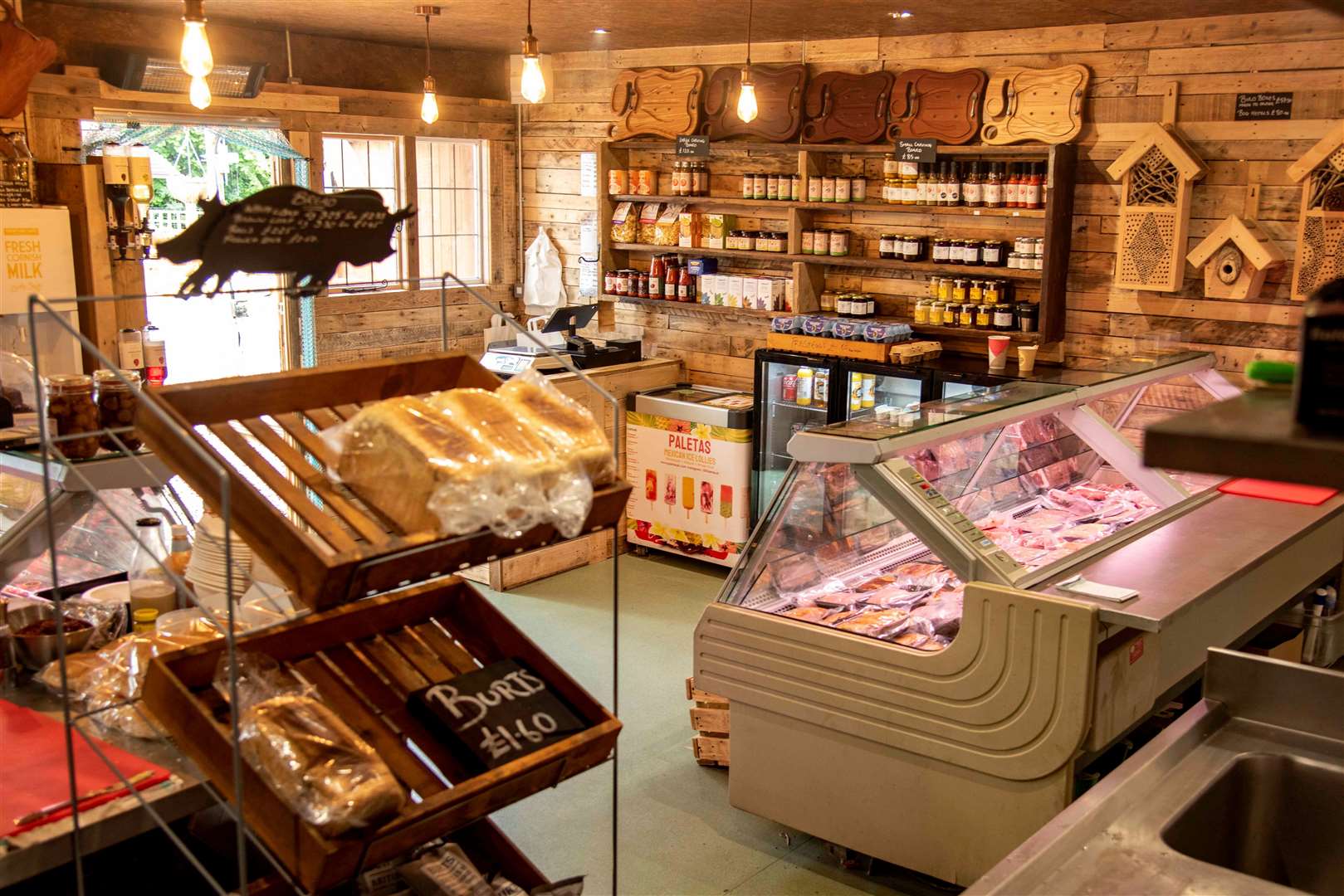 Potting Shed Produce Farm Shop interior