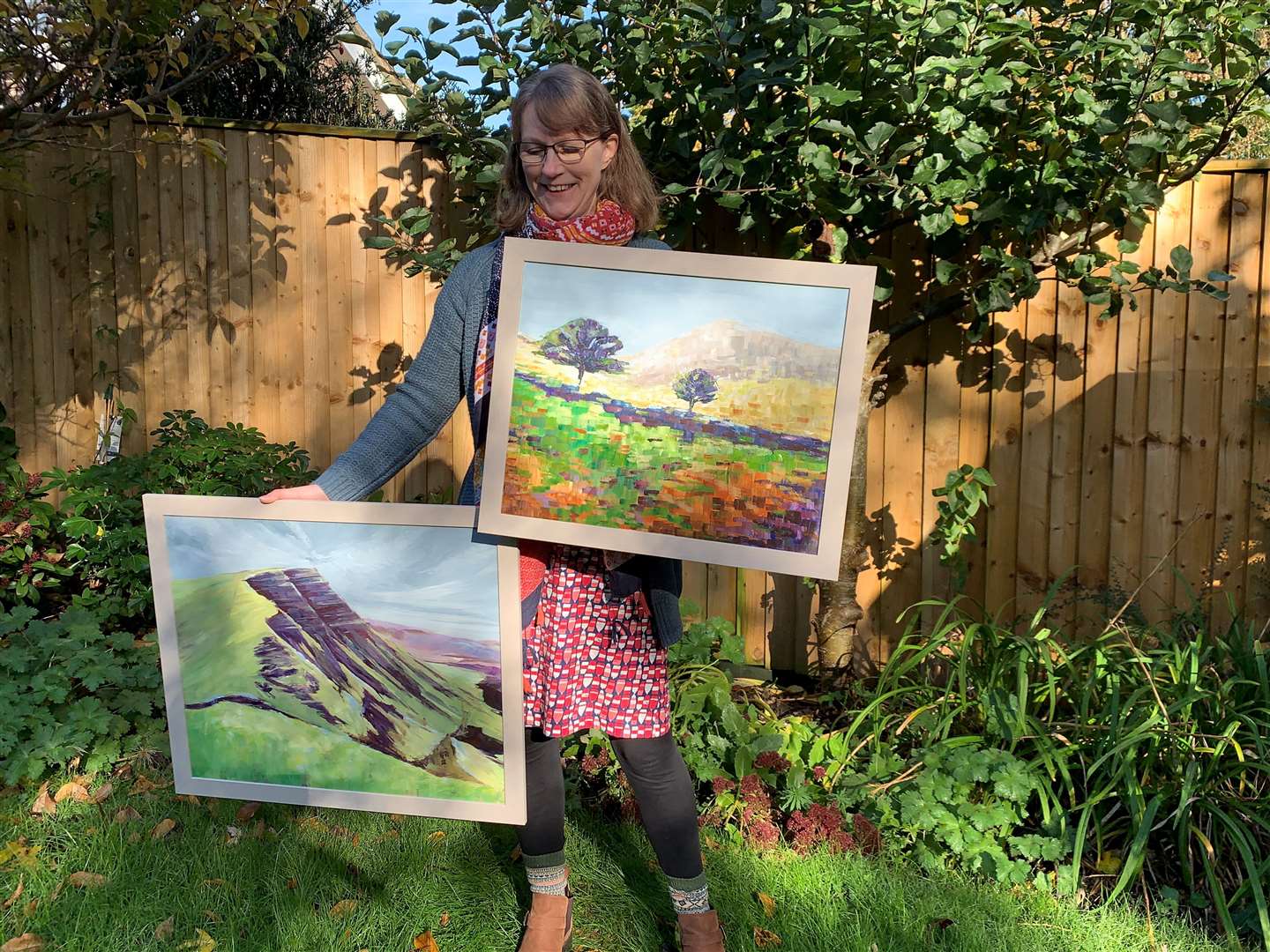 Helen Grimbleby with Rocky Mountain 1 and Hazy Summer Days
