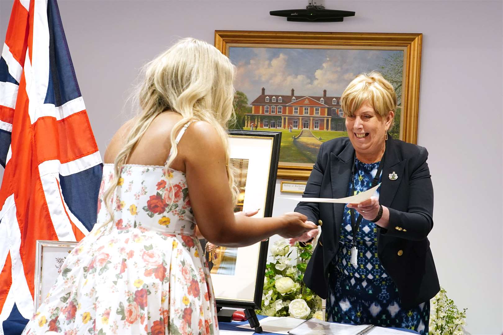 Marisha Wallace praised the UK for helping to make her acting dreams come true (Ian West/PA)