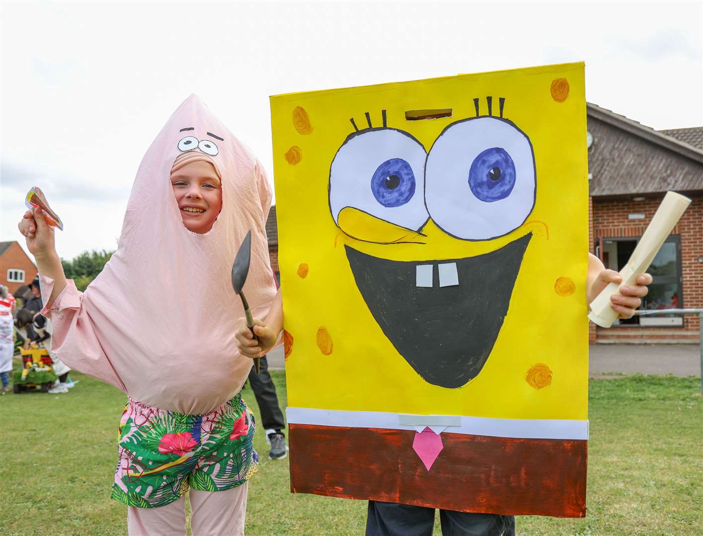 Lambourn Carnival - George and Sydney Gill
