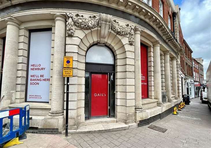 GAIL'S Bakery is opening at the former Midland Bank in Newbury this week