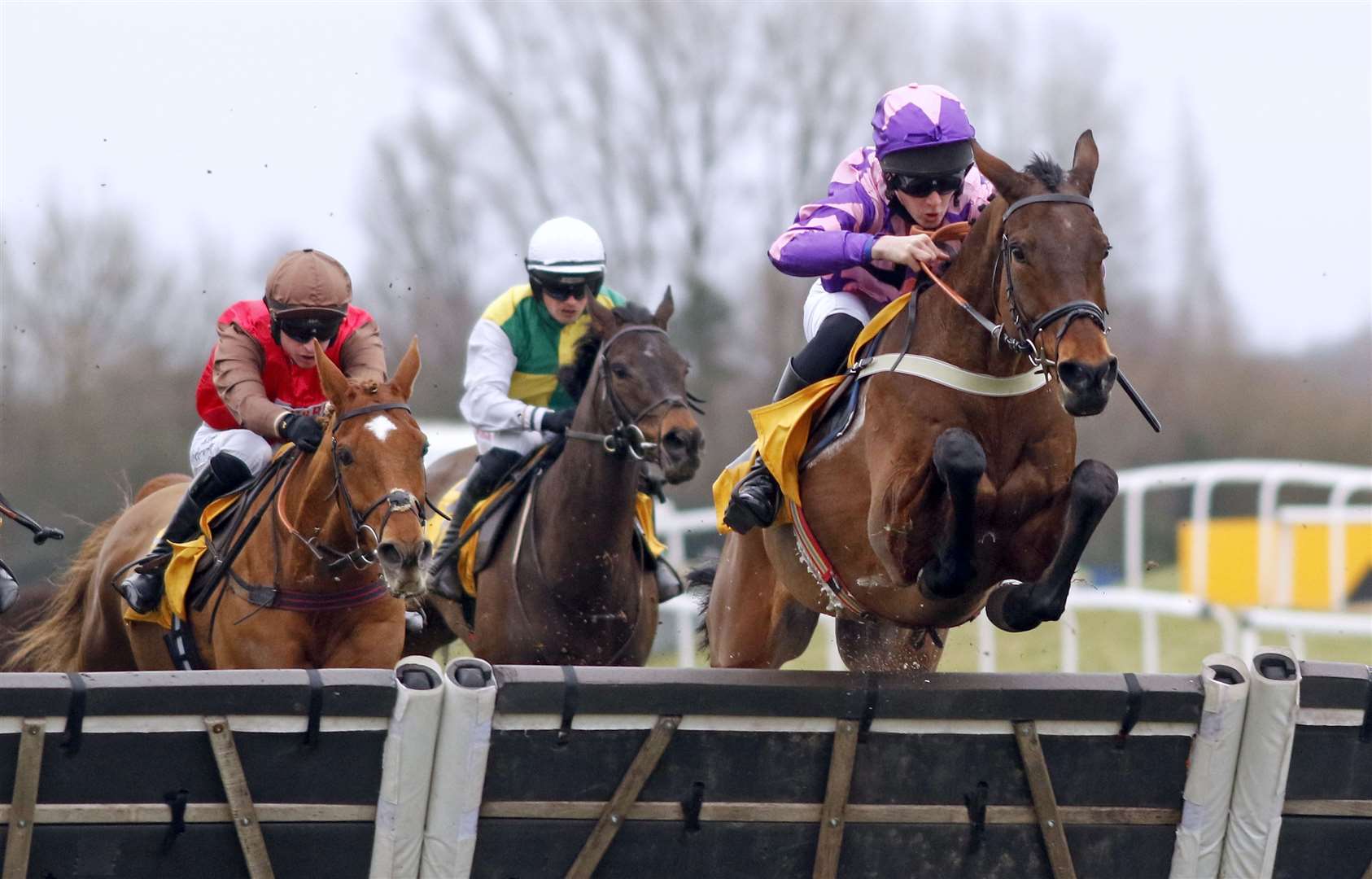 Annual Invictus wins The Betfair Multiples Offer Every Saturday Handicap Hurdle