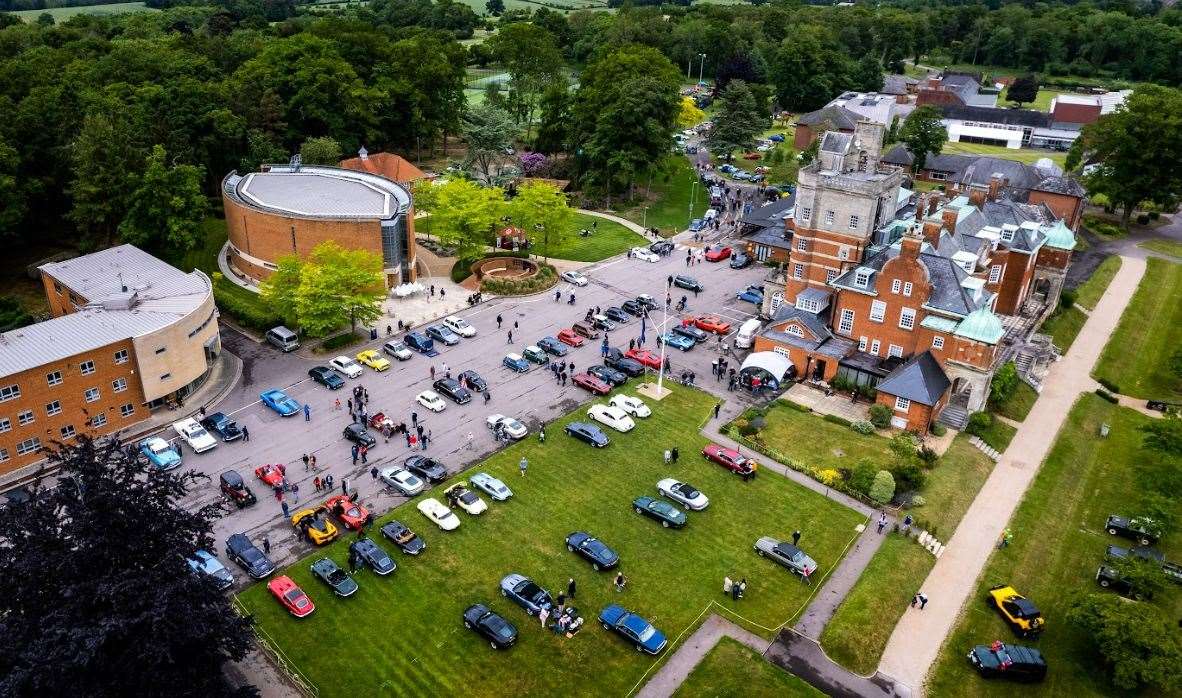 Pangbourne College Classic Car Show in previous years