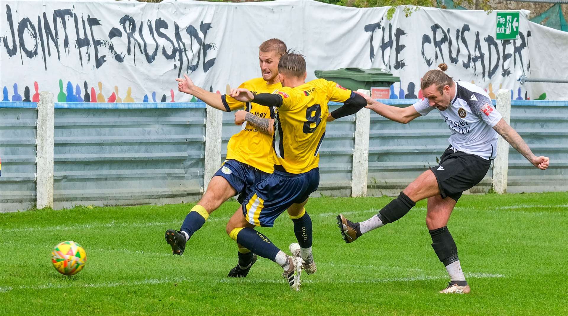Conor McDonagh fires in his second goal of the afternoon