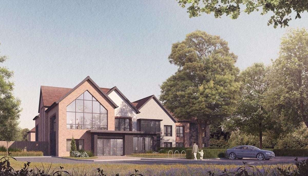 The building will be surrounded by four landscaped gardens.
