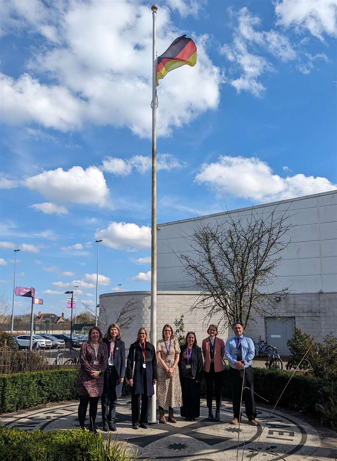 St Bart's flying the flag for German Week