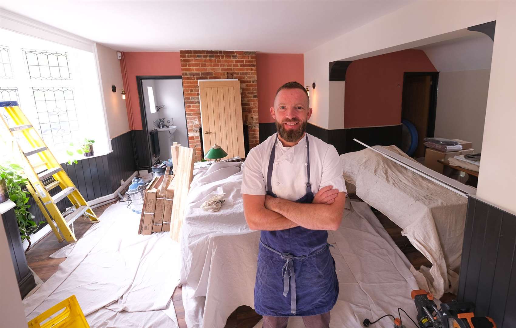 Owner and head chef Dom Robinson