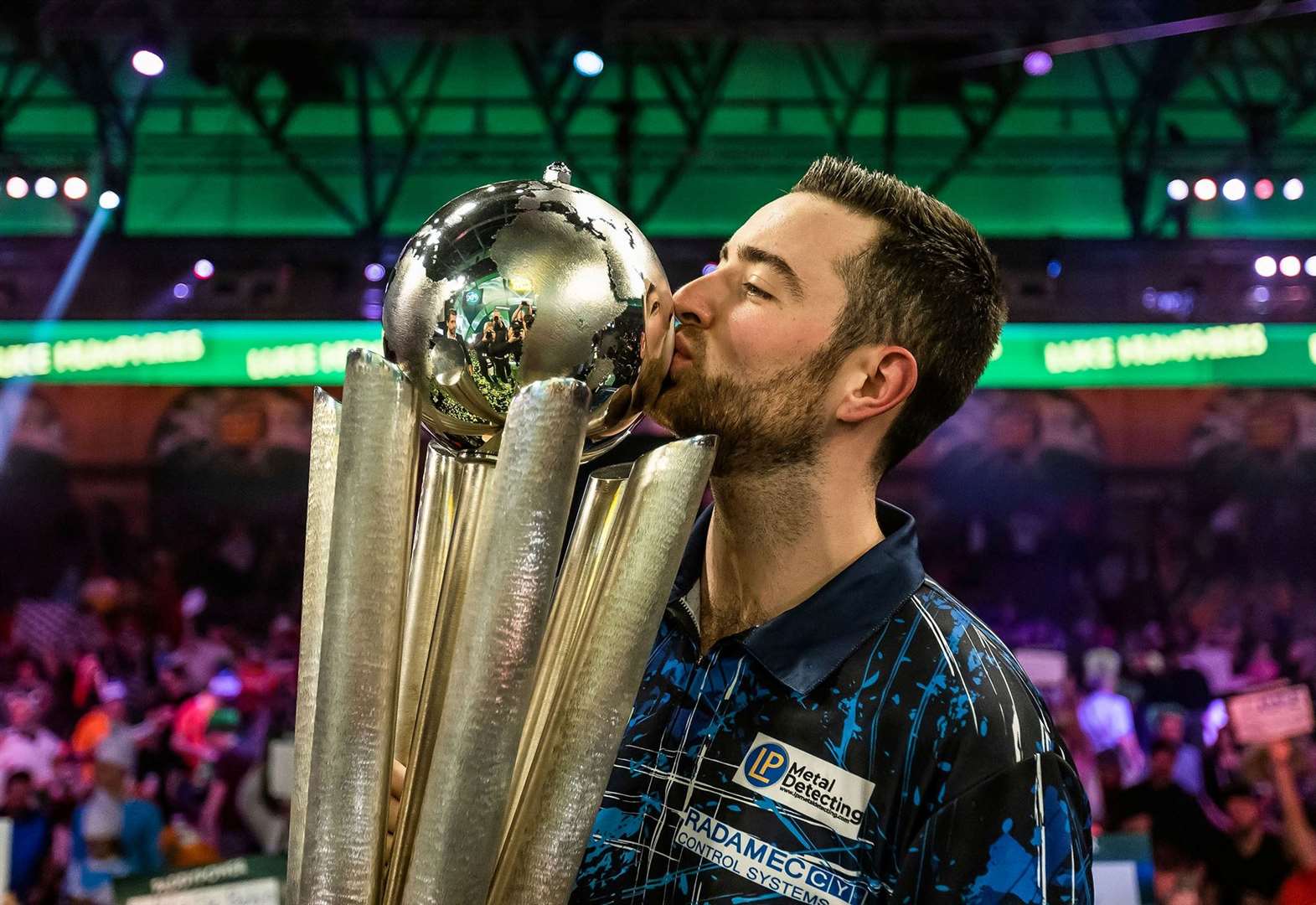 Humphries was crowned world champion last week. Picture: PDC